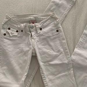 White True Religion Jeans